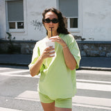 yris Oversized Set | Matcha