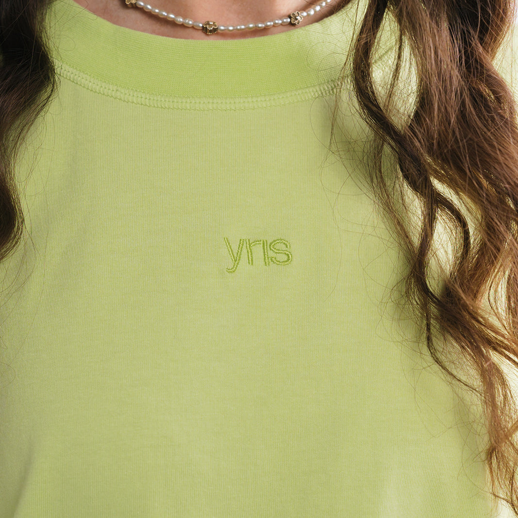 Jana Oversized Tee Matcha
