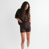 Preorder - Jana Oversized Tee Espresso