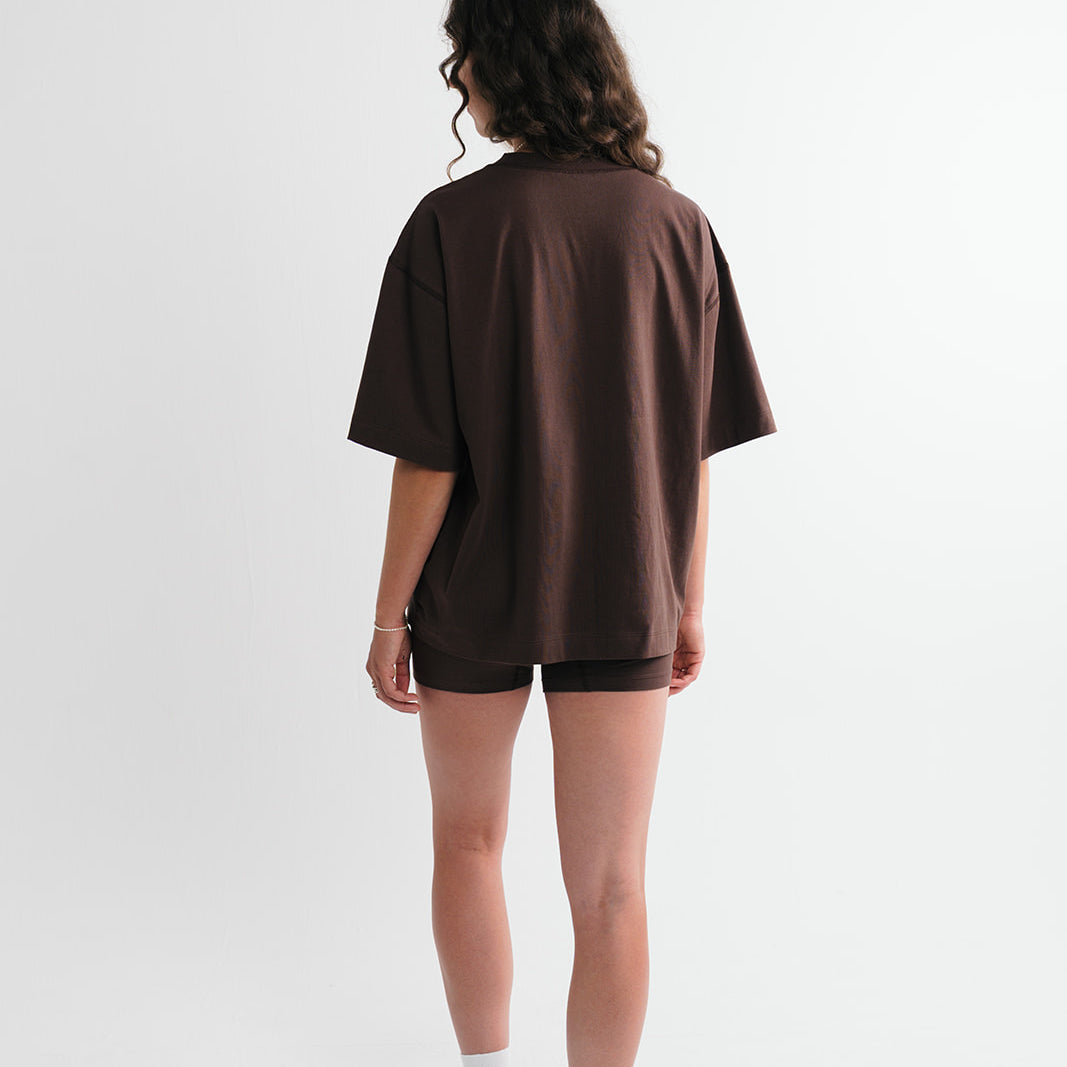Jana Oversized Tee Espresso