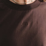 Preorder - Jana Oversized Tee Espresso